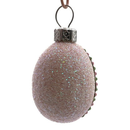 Patricia Breen Miniature Egg Abundance Bunny Flower Easter Christmas Ornament