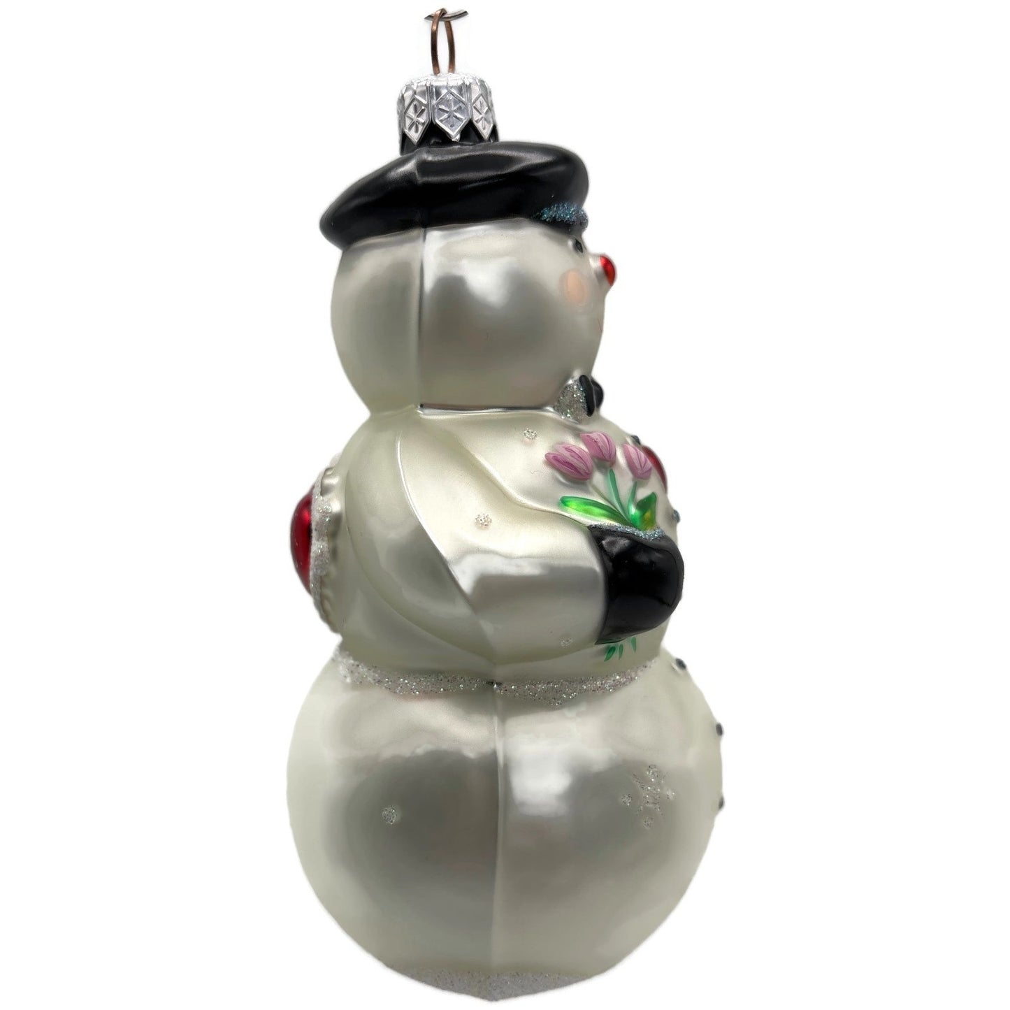 Patricia Breen My Heart Belongs To You Red Heart Amour Dots Christmas Ornament