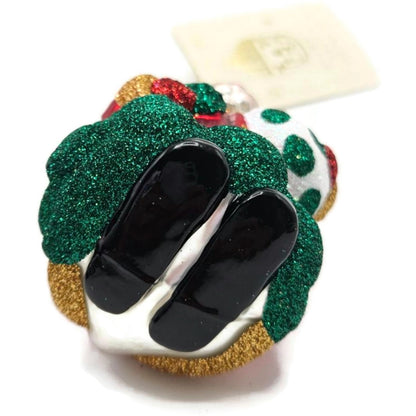 Patricia Breen A Christmas Bunny Red Green Easter Rabbit Christmas Tree Ornament