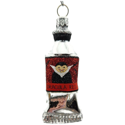 Patricia Breen Miniature Paint Tube Dracula Red Art Mini Halloween Ornament