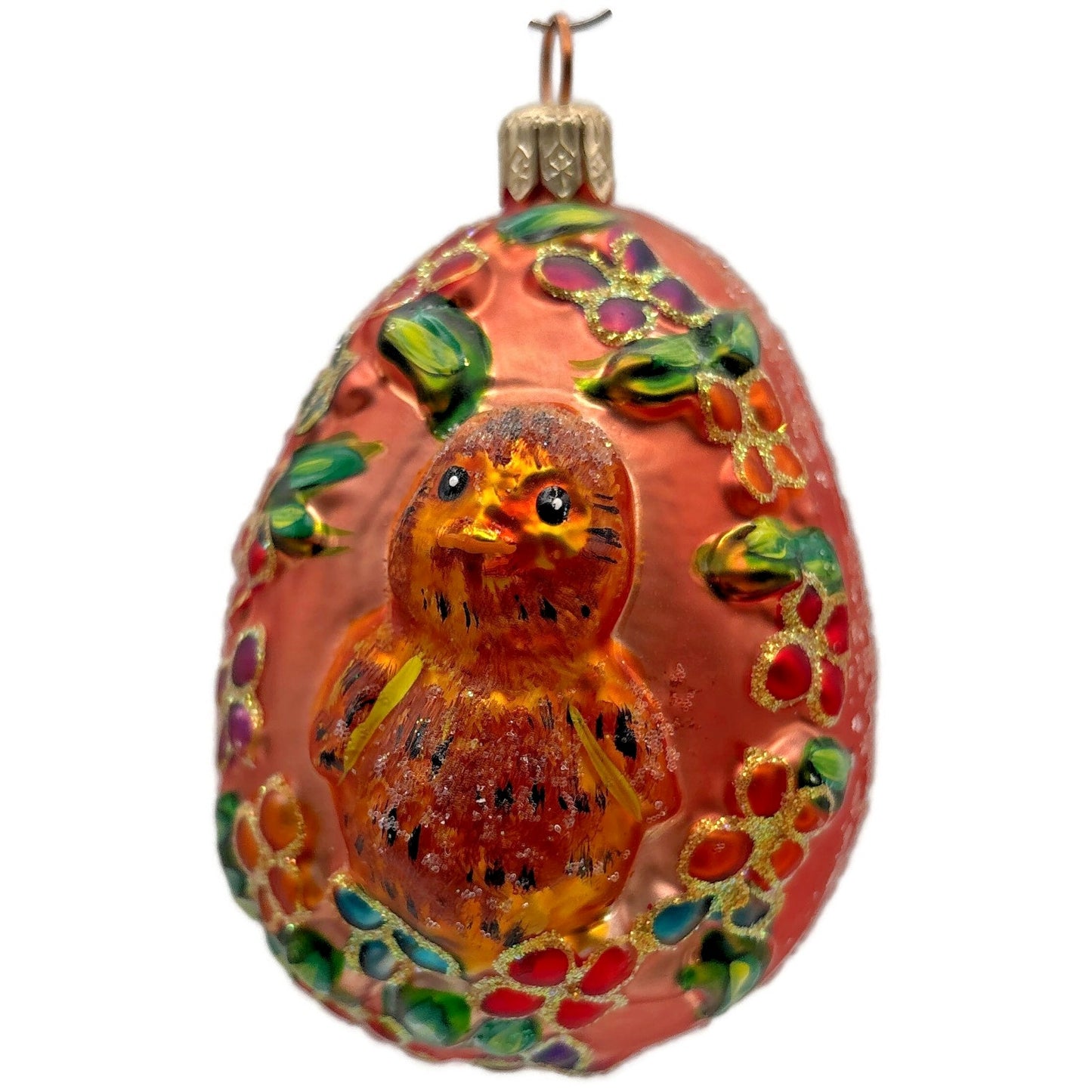 Christopher Radko Little Peepers Easter Egg Chick Christmas Ornament 98-198-0