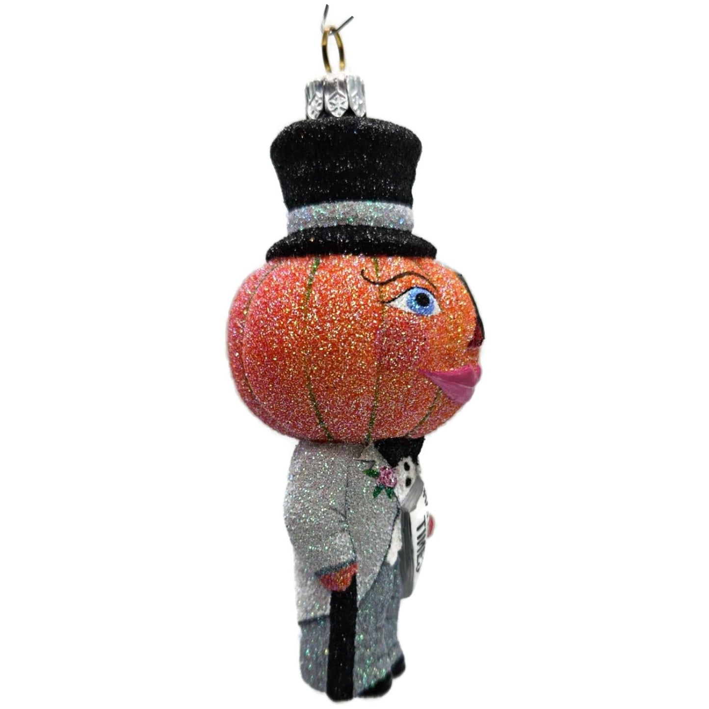 Patricia Breen Mon Oncle Halloween Times Orange Pumpkin Christmas Tree Ornament