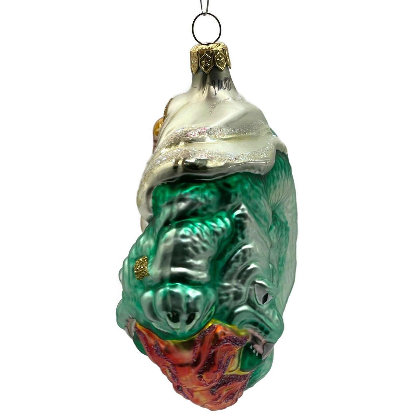 Patricia Breen St George And The Dragon Blonde Hair Christmas Tree Ornament Art