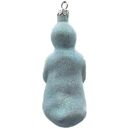 Patricia Breen Oscar Blue Ghost Glittered Halloween Christmas Tree Ornament