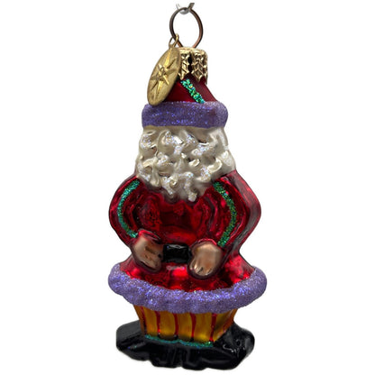 Christopher Radko Ginger Snap Santa Claus Cookie Christmas Ornament 00-492-0