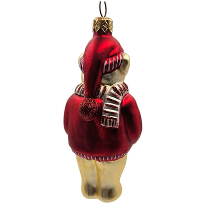 Patricia Breen Papa Bear Red Glittered Ornaments Christmas Tree Ornament