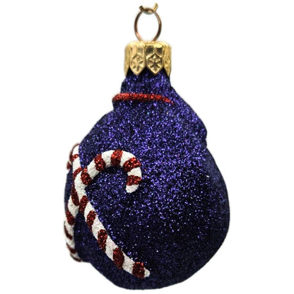Patricia Breen Peppermint Sack Purple Candy Canes Christmas Tree Ornament Gump's