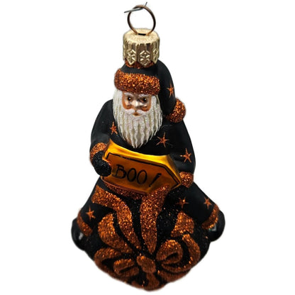 Patricia Breen For You Henry Black Orange Boo Halloween Christmas Ornament 2013