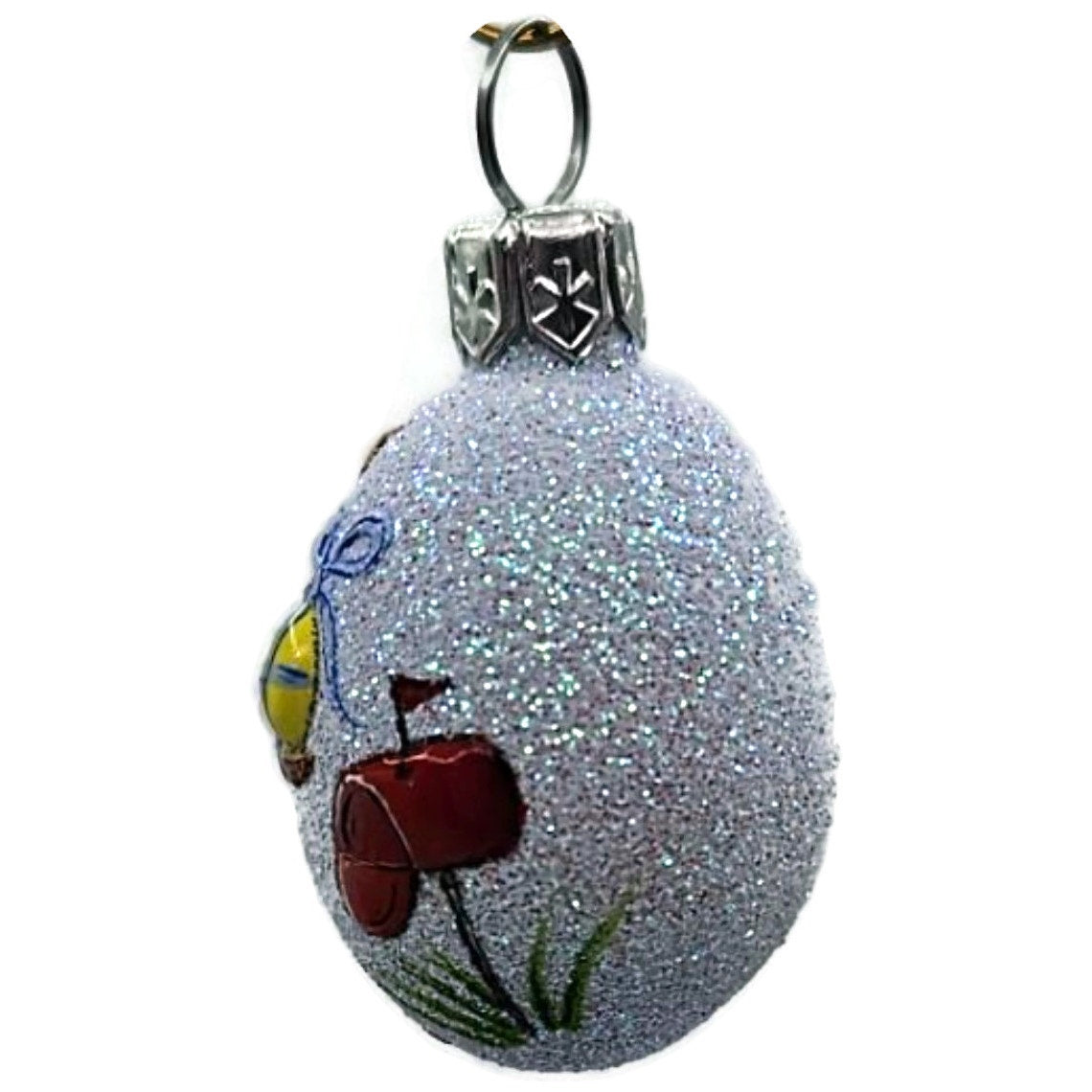 Patricia Breen Miniature Egg Spring Delivery Mail Easter Holiday Ornament 3138