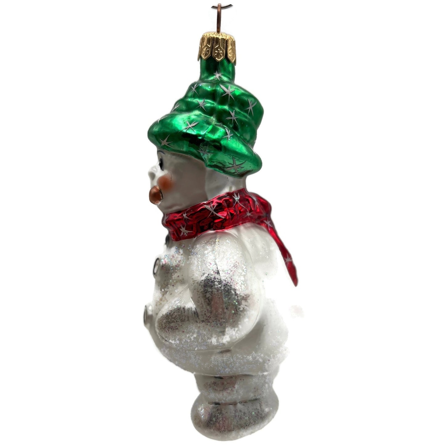 Christopher Radko Frosty Weather Snowman Christmas Tree Ornament 96-SP-14