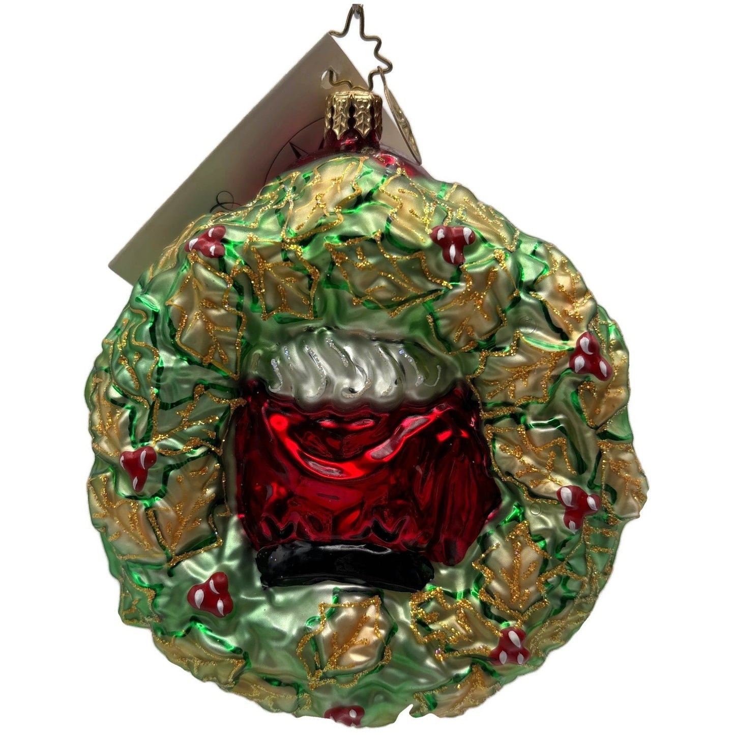 Christopher Radko A Gift For Giving Santa Christmas Tree Ornament 1010306