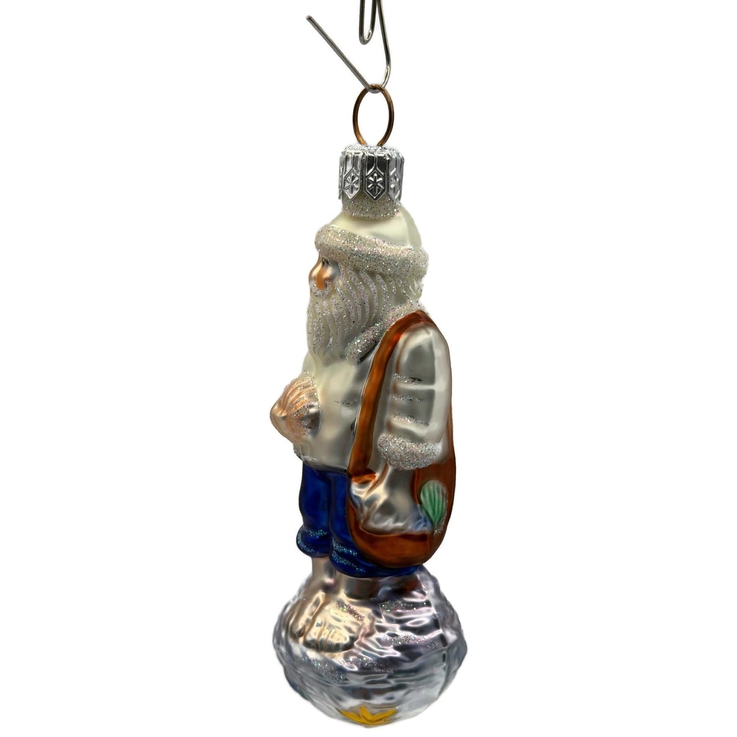 Patricia Breen Cape Cod Nichols Aquatic Santa Claus Summer Nautical Ornament