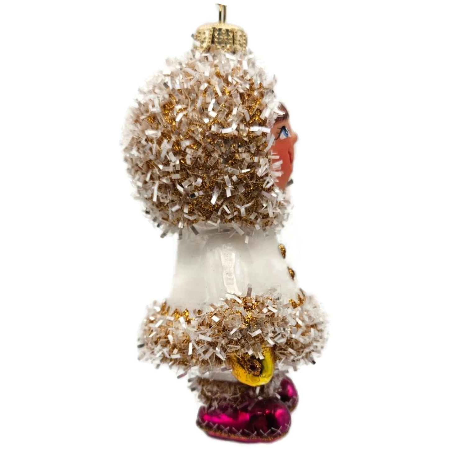 The Ornament King It's a Small World Eskimo Girl Glass Christmas Ornament Radko