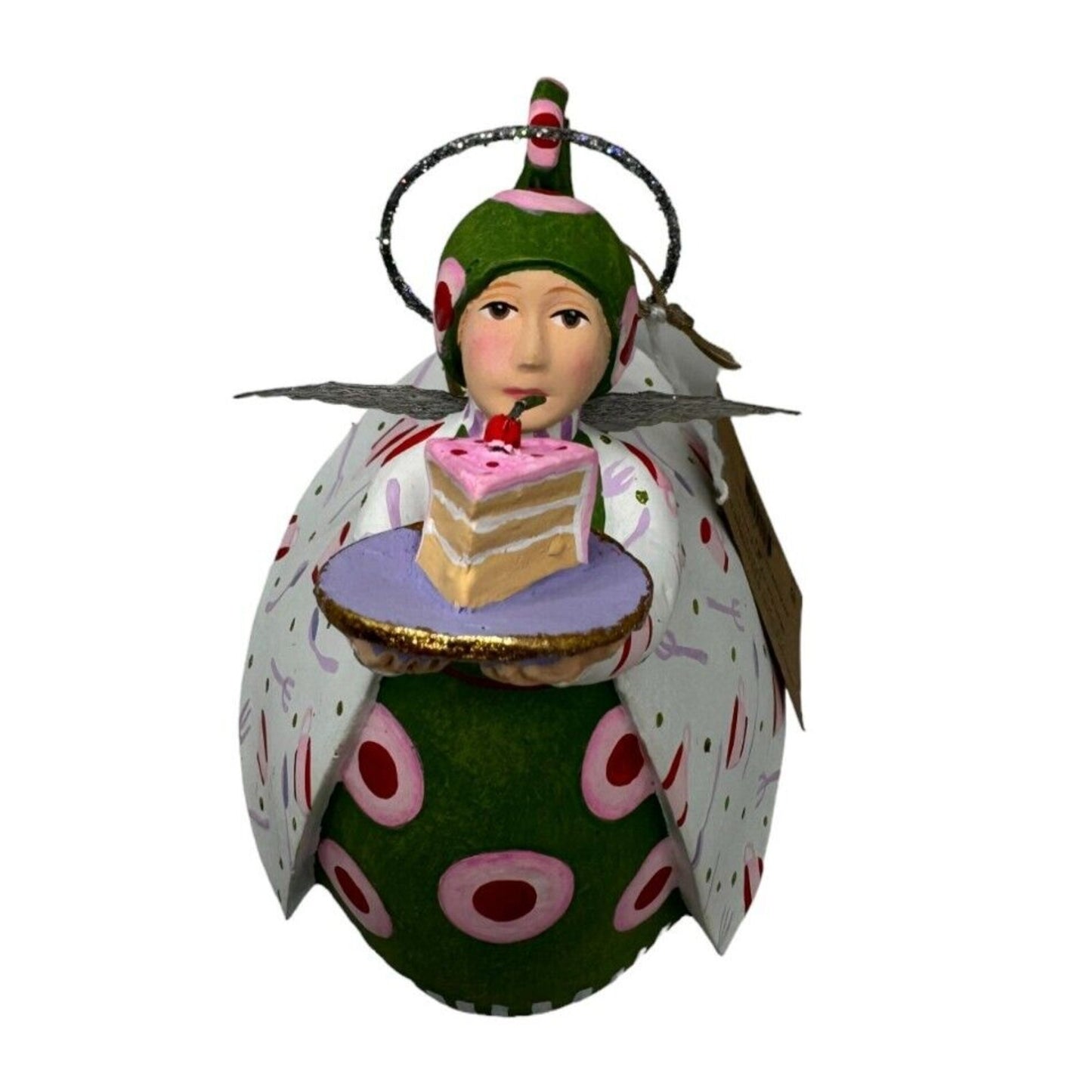 MacKenzie Childs Patience Brewster Sweets Paradise Angel Christmas Ornament