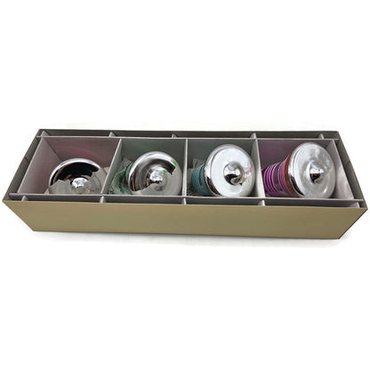 Christopher Radko Shiny Brite Ringing Bells Christmas Tree Ornament Set 4017580