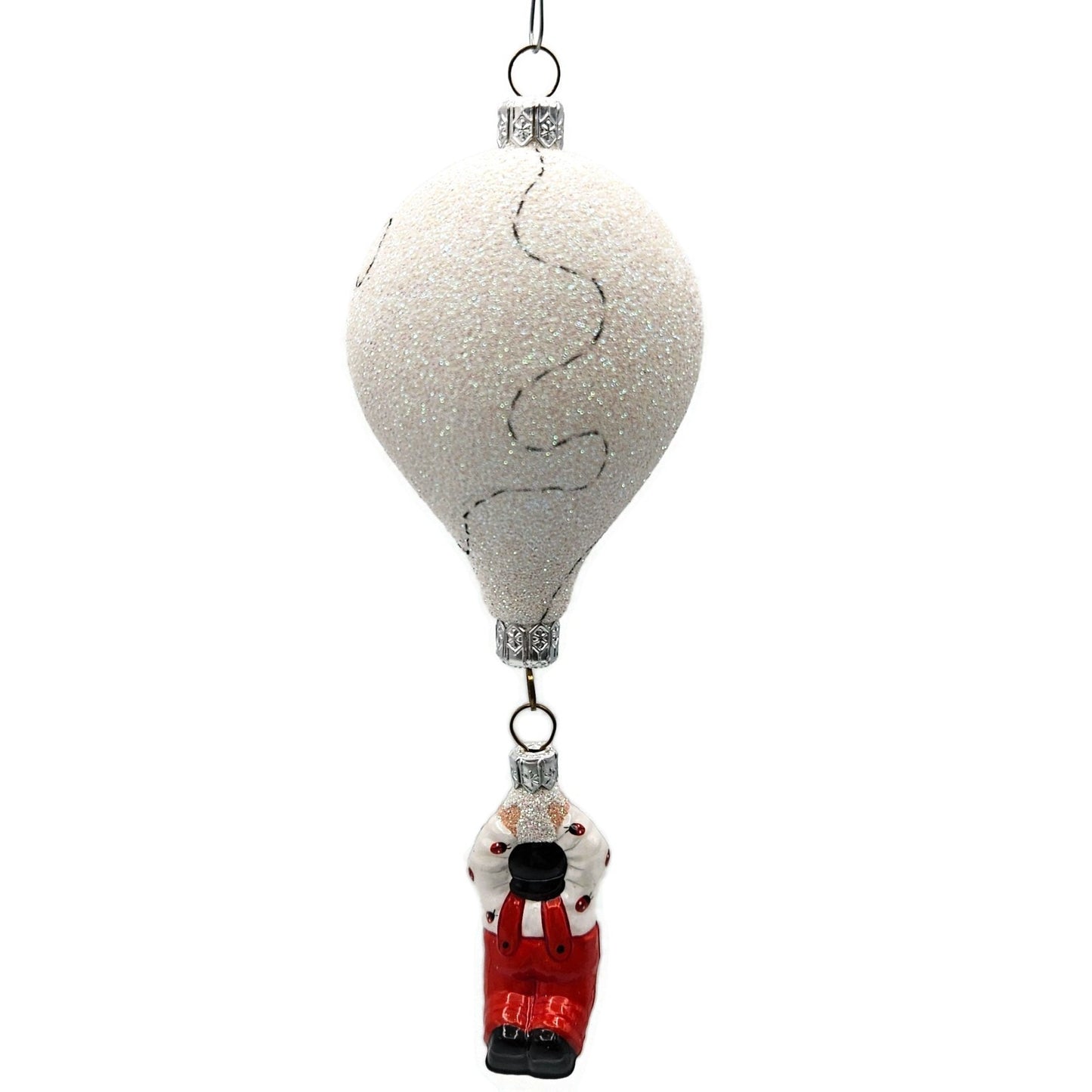 Patricia Breen Miniature Balloon Boy Ladybug Bug Spring Christmas Tree Ornament