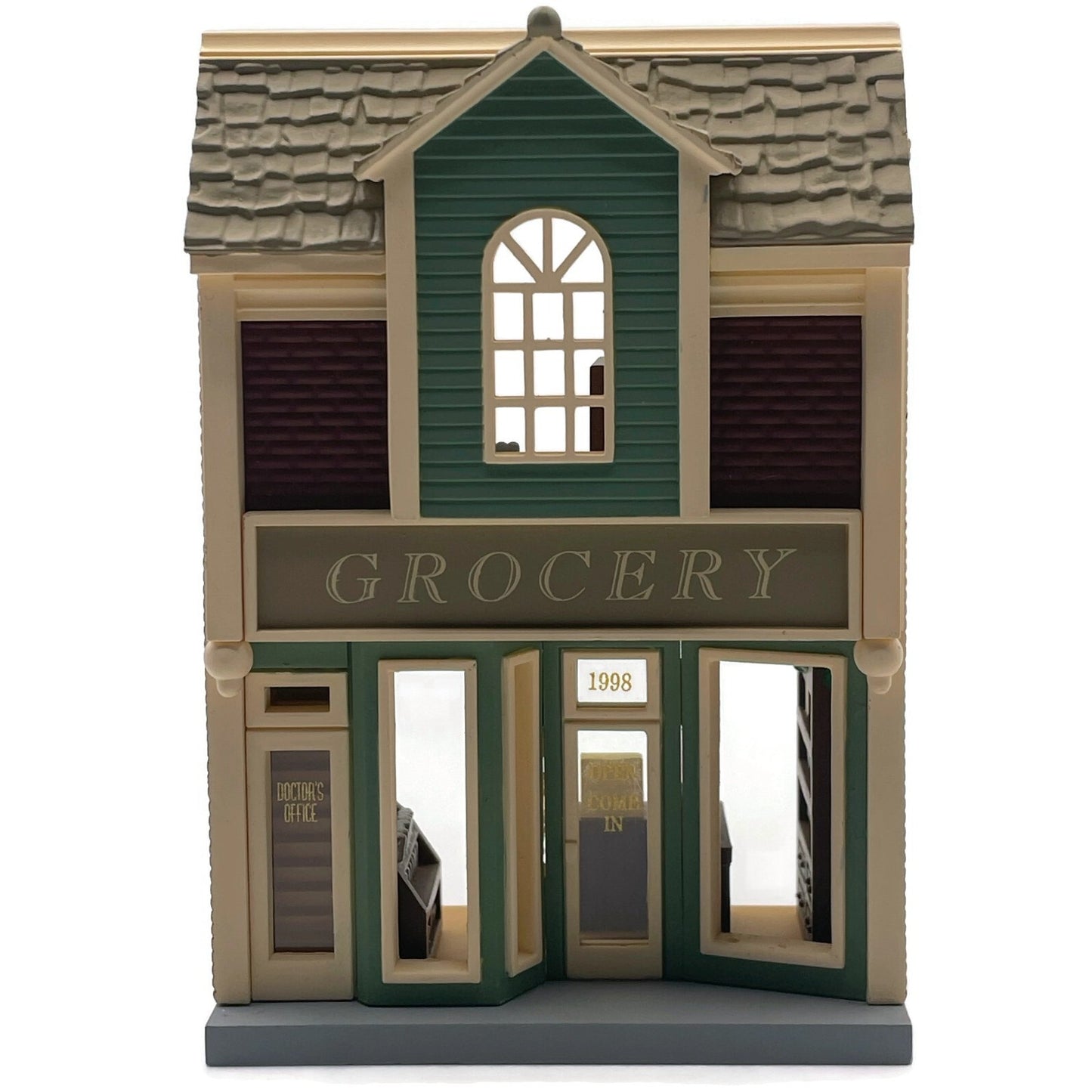 Hallmark Grocery Store 1998 Nostalgic Christmas Village Tree Keepsake Ornament