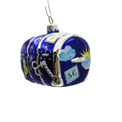 Patricia Breen Bon Voyage Aquatic Palm Tree Summer Nautical Christmas Ornament