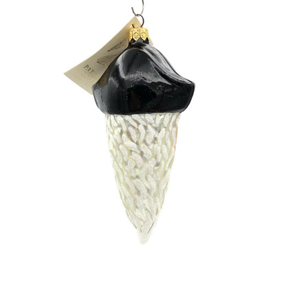 Patricia Breen Pirate Rex Black Santa Head Nautical Christmas Tree Ornament 9700