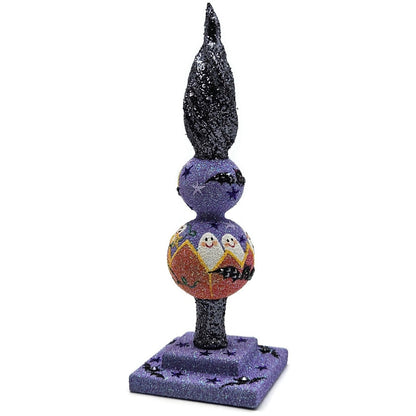 Patricia Breen Ultra Miniature Finial Pumpkin Bat Stars Halloween Ornament