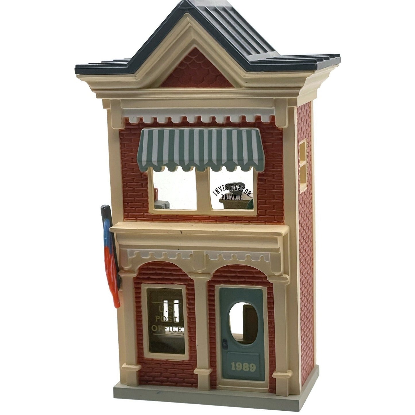 Hallmark Ornament US Post Office 1989 Nostalgic Christmas Village Tree Keepsake