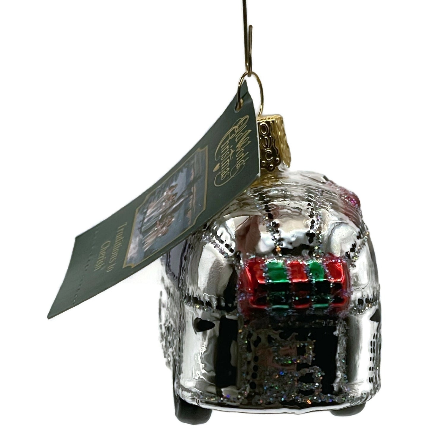Vintage Camping Trailer Ornament Old World Christmas Holiday Tree OWC 46053