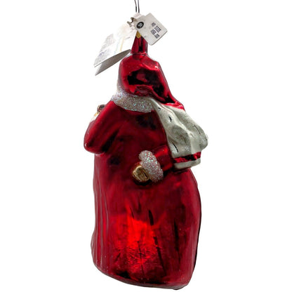 Christopher Radko Santa Calls Limited Edition Saks 5th Avenue Christmas Ornament