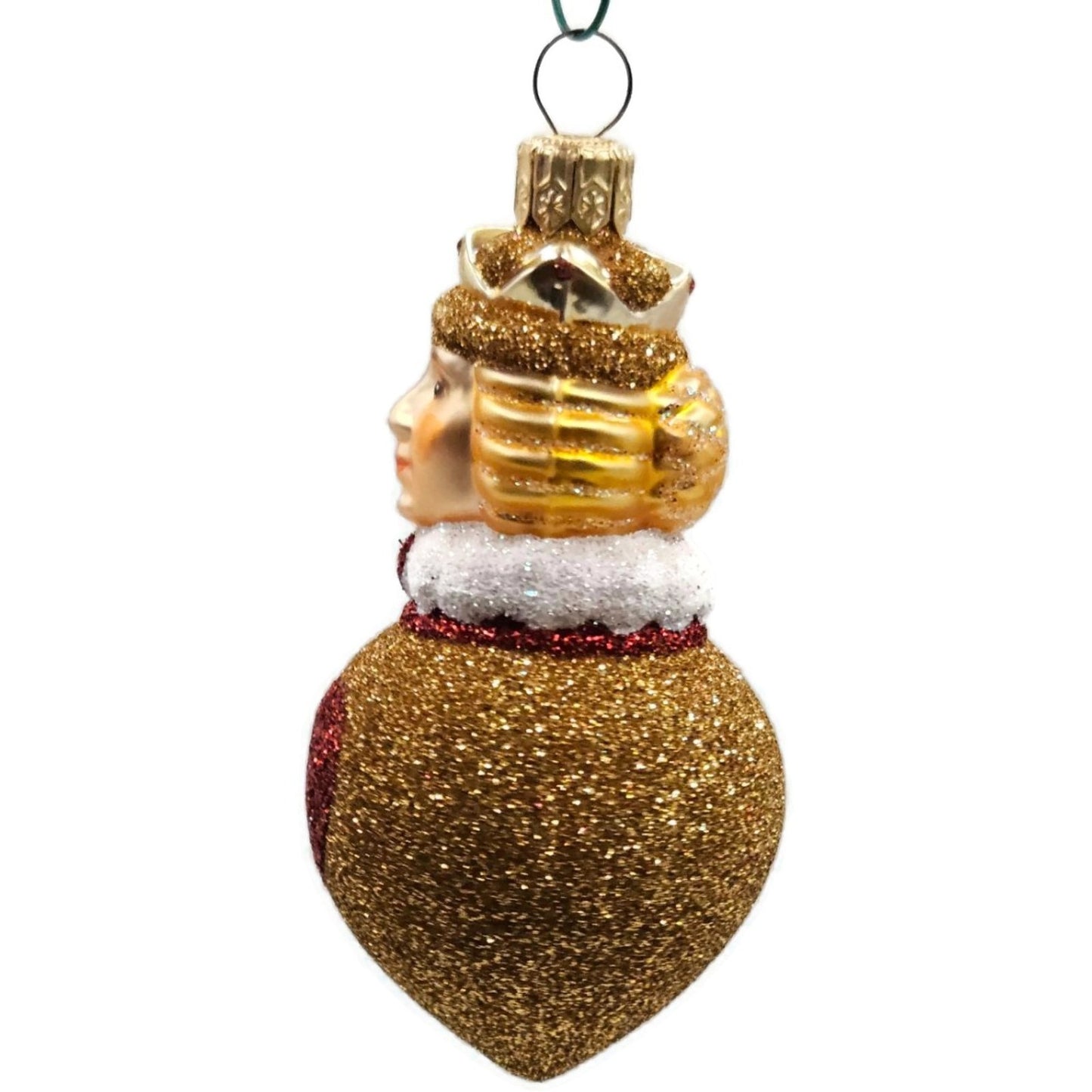 Patricia Breen Miniature Queen of Hearts Red Valentines Christmas Tree Ornament