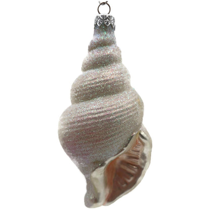 Patricia Breen A Walk On The Beach Pearl Shell White Summer Nautical Ornament