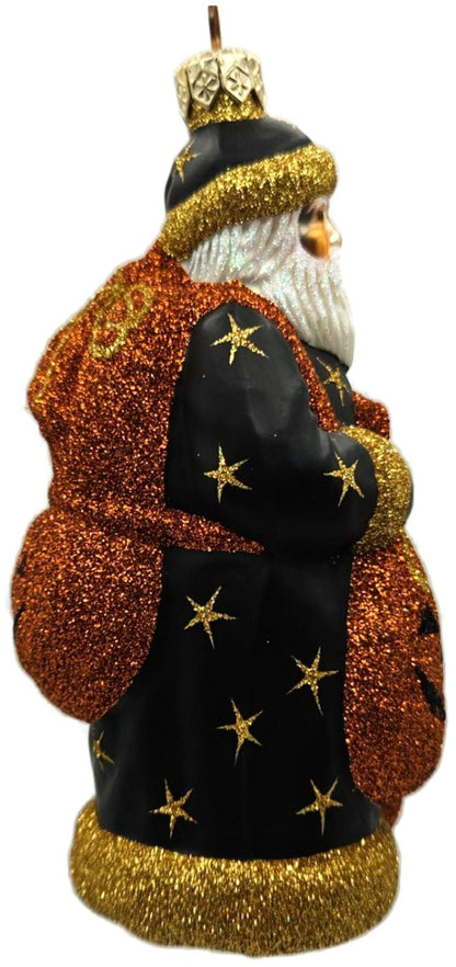 Patricia Breen Laden With Love Black Orange Pumpkin Halloween Ornament 98266