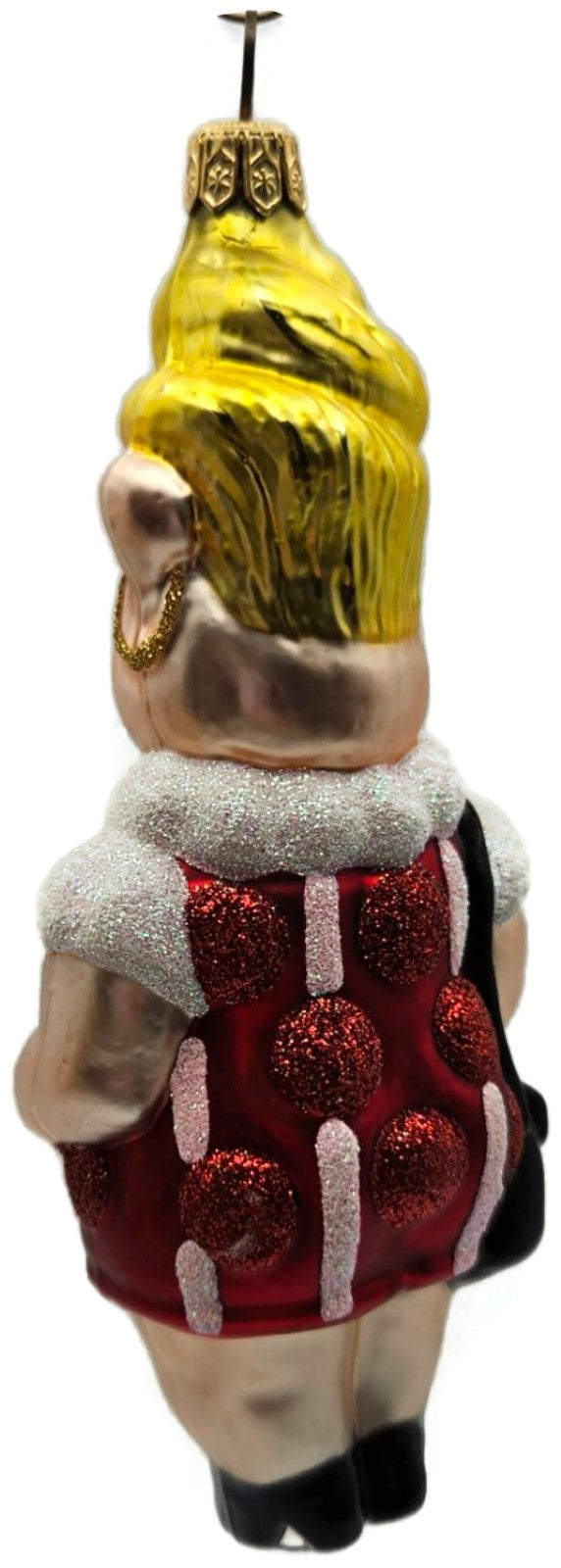 Patricia Breen This Little Piggy Goes to the Galleria Red Dress Ornament 96494