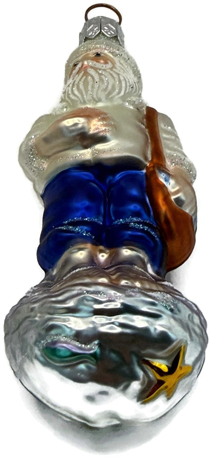Patricia Breen Cape Cod Nichols Aquatic Santa Summer Christmas Ornament 200611