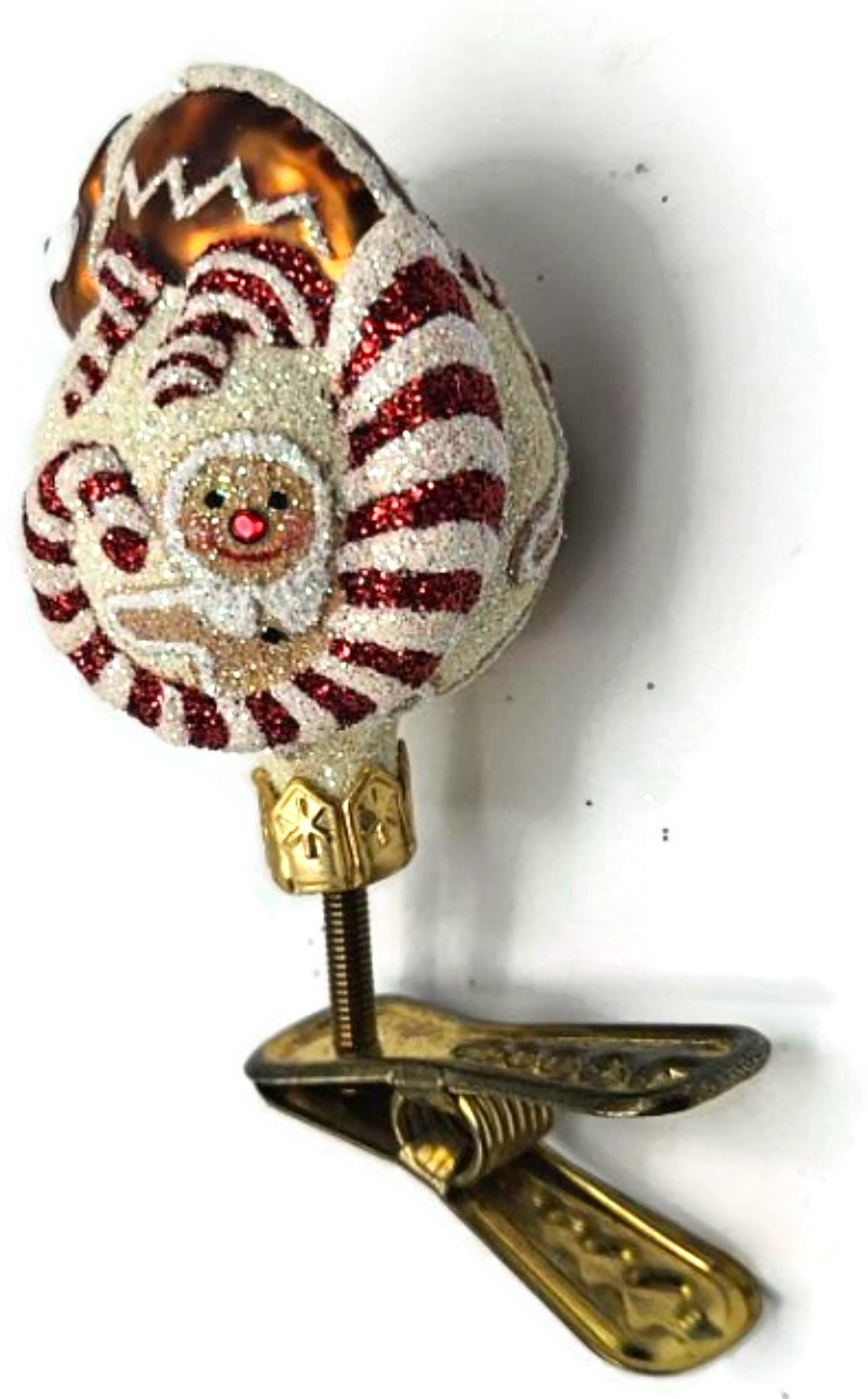 Patricia Breen Ultra Miniature Chameleon Gingerbread Christmas Ornament 25505