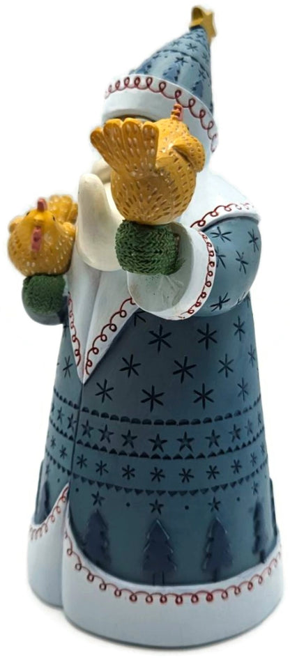 Enesco Artist Gallery Chickens Love Santa Too Beth Logan Christmas Decor 60169878