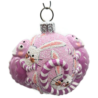 Patricia Breen For James Twice Bunnies Chameleon Easter Christmas Ornament 25817