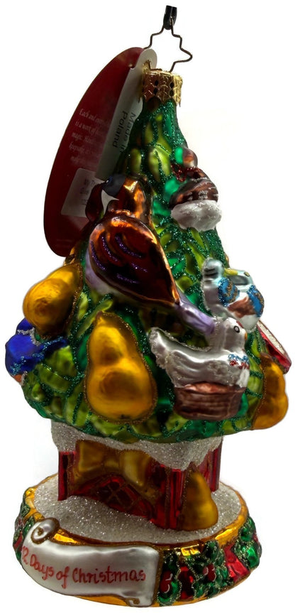 Christopher Radko My True Love Give To Me Christmas Tree Decor Ornament 10209031