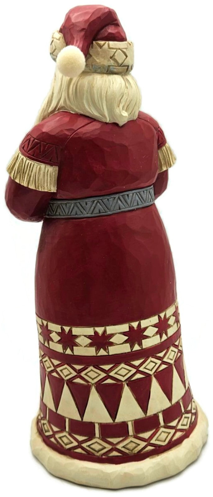 Jim Shore Nordic Winter Wishes Santa Sisal Tree Christmas Figurine 60170433