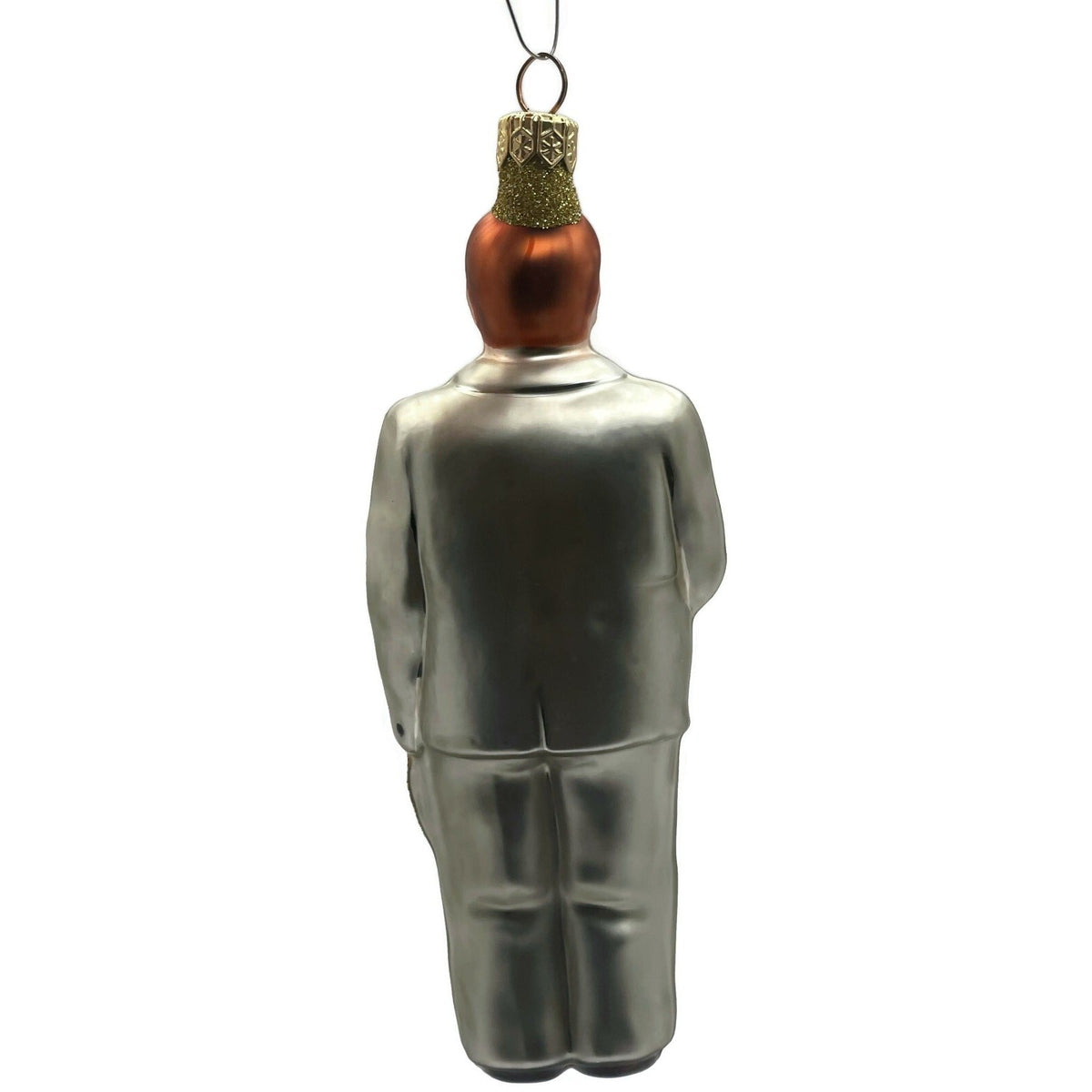 Patricia Breen Smitten Groom Blue Flowers Wedding Christmas Tree Ornament 98396