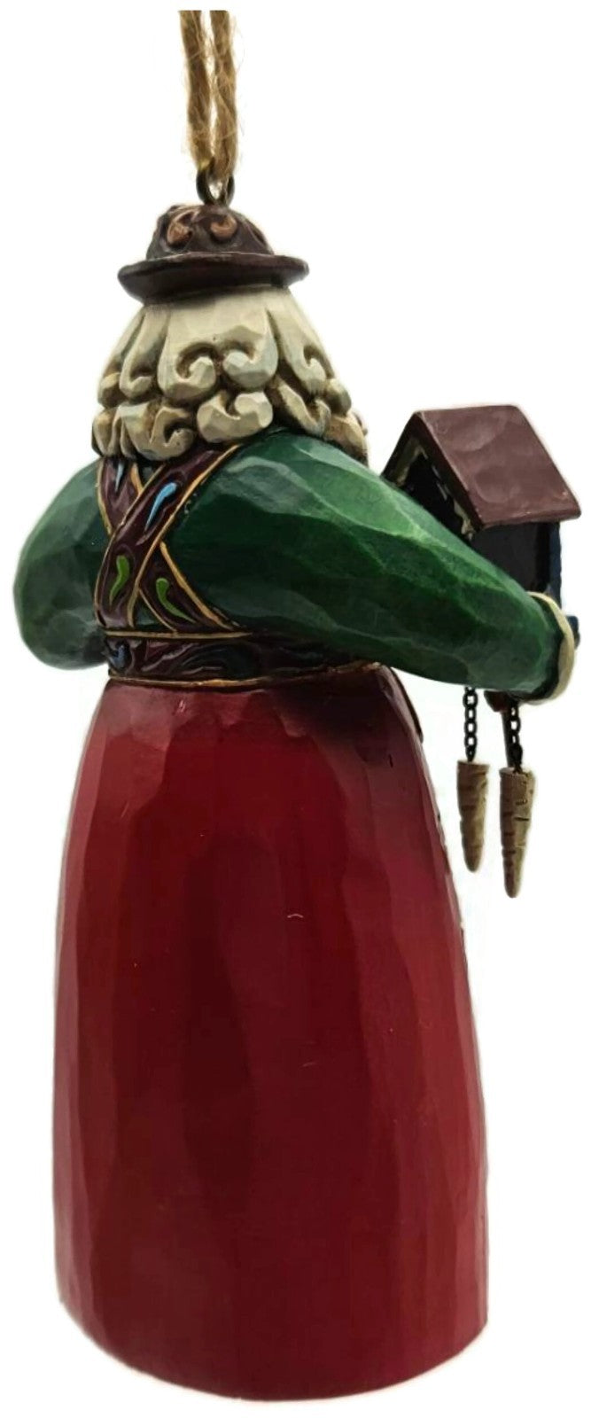 Jim Shore Heartwood Creek German Santa Claus Enesco Christmas Hanging Ornament4
