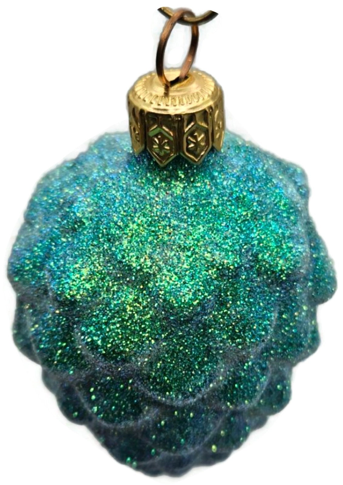 Patricia Breen Walk in the Woods Pine Cone Fall Green Christmas Ornament 96518