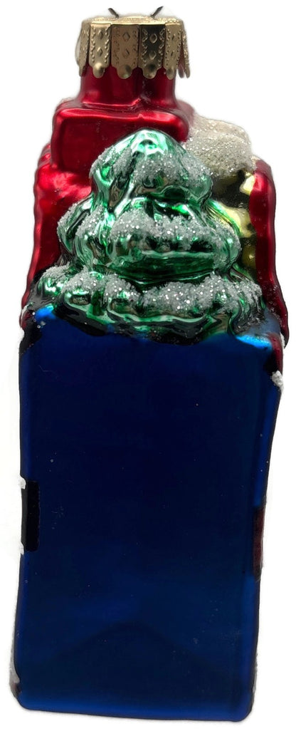 Unique Treasures Union Jack Gift Bag Teddy Bear Glass Christmas Ornament6