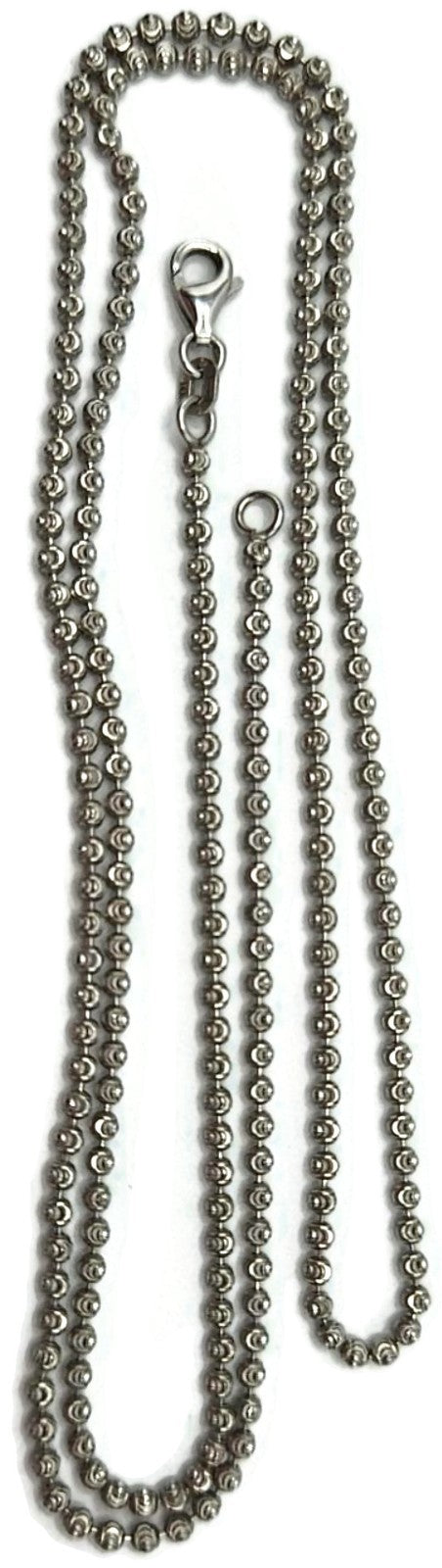Chanel Fil de Camelia Diamond 14K Pendant and 18K White Gold Necklace Chain10