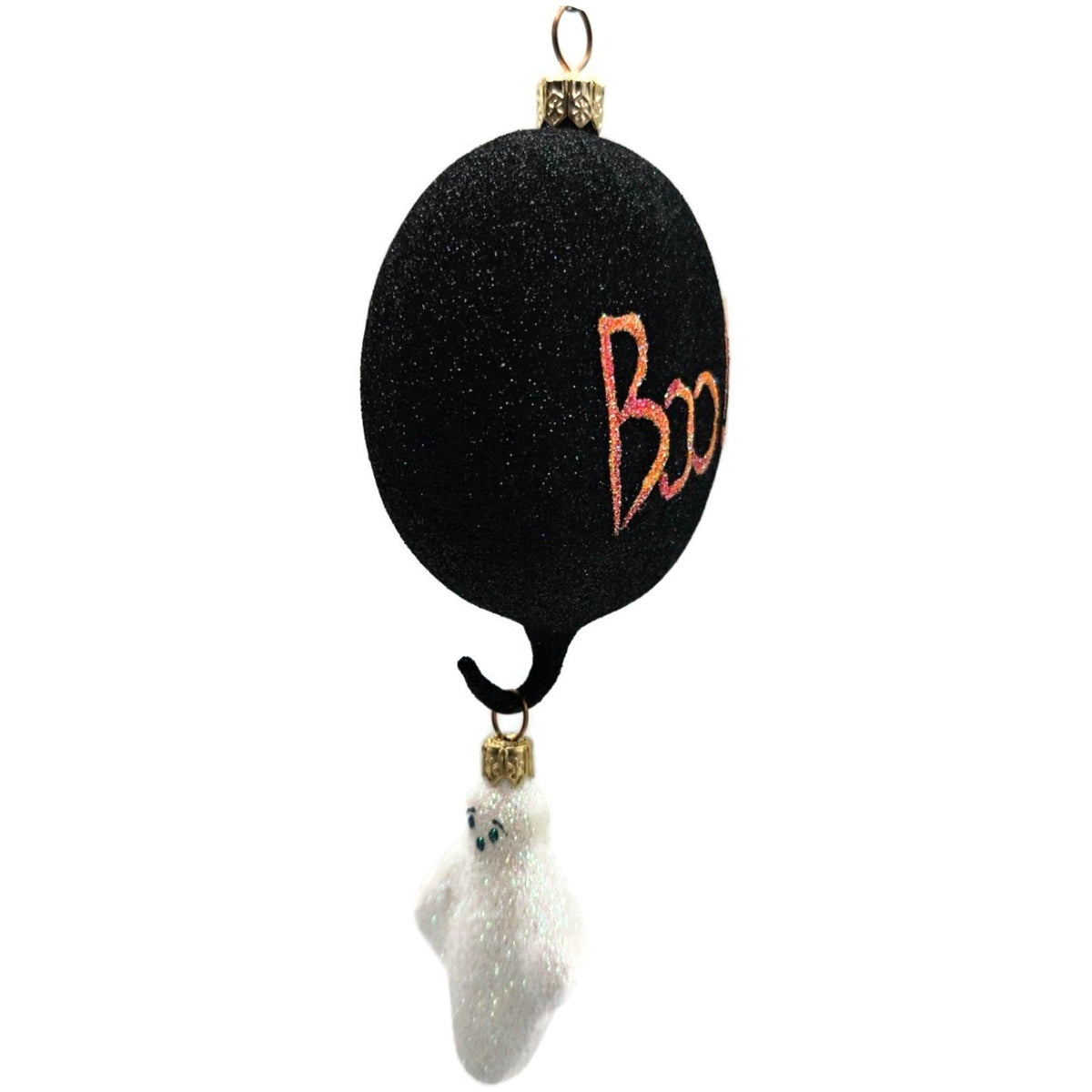Patricia Breen Boo Medallion Pumpkin Ghost 2 Part Halloween Ornament 2100NM10
