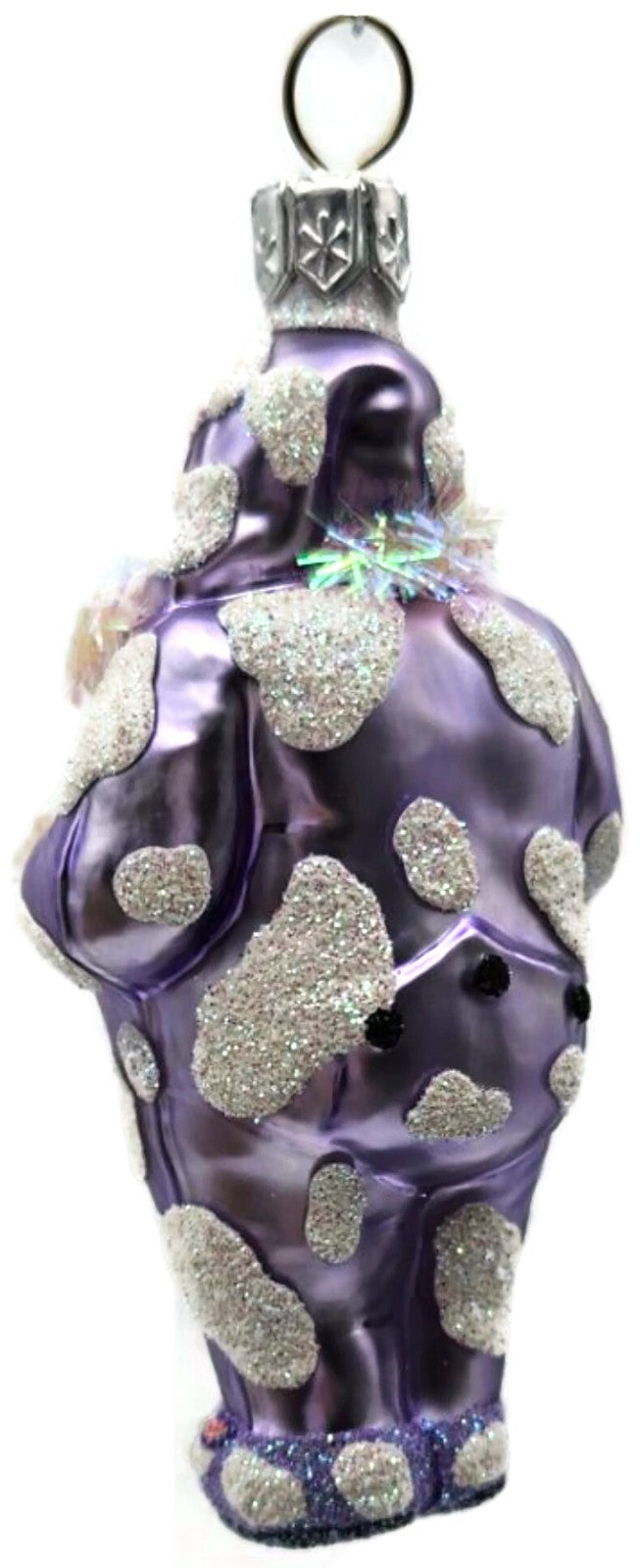 Patricia Breen Good Night Henry Cow Purple Santa Christmas Ornament 2615GIFT9