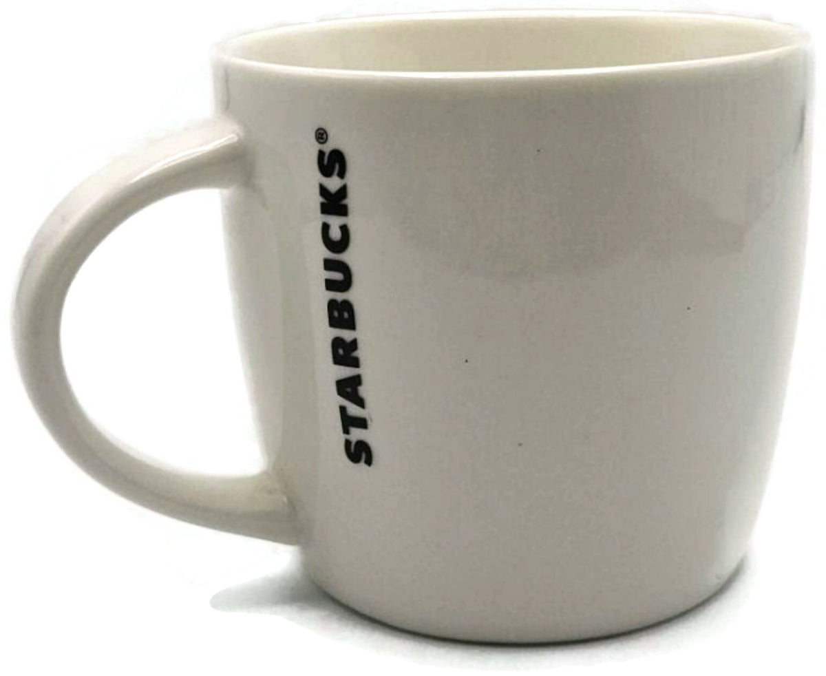 Starbucks 2017 Classic Green Siren Print White Ceramic Coffee Tea Mug 14 Fl oz3