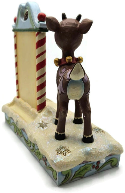 Jim Shore Traditions Rudolph Red Nosed Reindeer Countdown Winter Calendar5
