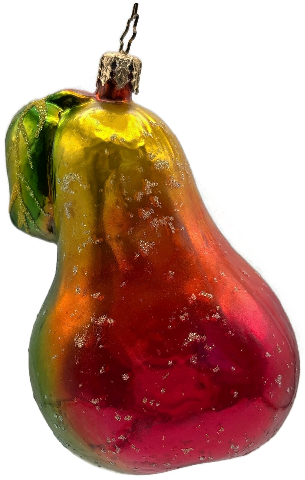 Christopher Radko Partial To Pears Bird Pear Glass Christmas Ornament 10127395