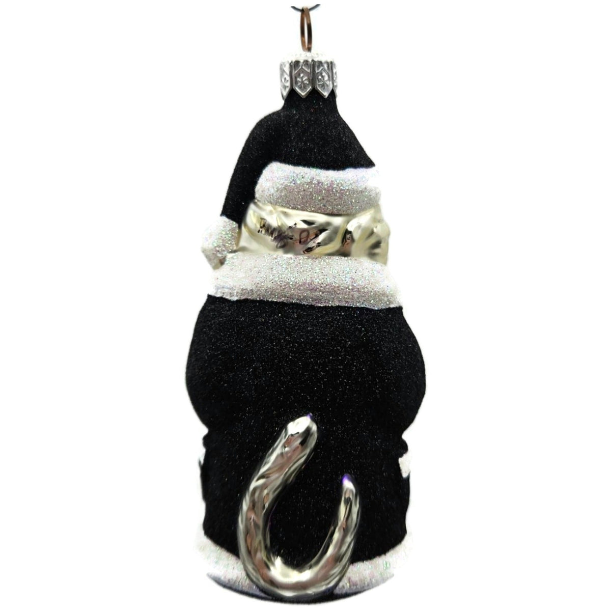 Patricia Breen Kitty Claus Black Purple Present Cat Halloween Ornament 9656AUC6