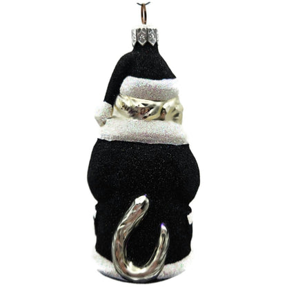 Patricia Breen Kitty Claus Black Purple Present Cat Halloween Ornament 9656AUC6