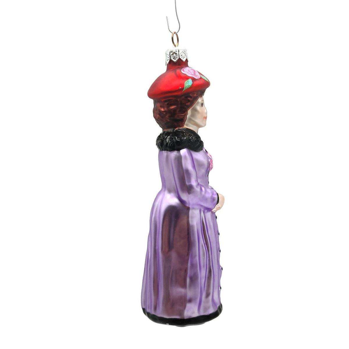 Patricia Breen Esme Pierre Auguste Renoir Purple Christmas Tree Ornament 9700AIC3